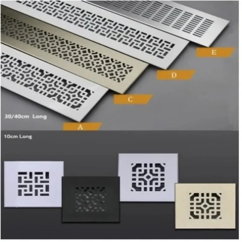 Ventilation Grille Aluminum - Premium Wide Square Rectangle Aluminum Air