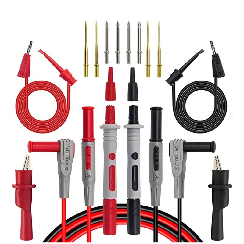 Banana Plug - ABVG-Alligator Clip Replacement Kit:Banana Plug To