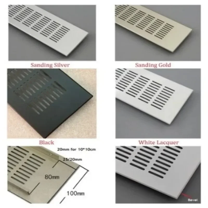 Premium Wide Square Rectangle  - Ventilation Grille Aluminum 评论和价格