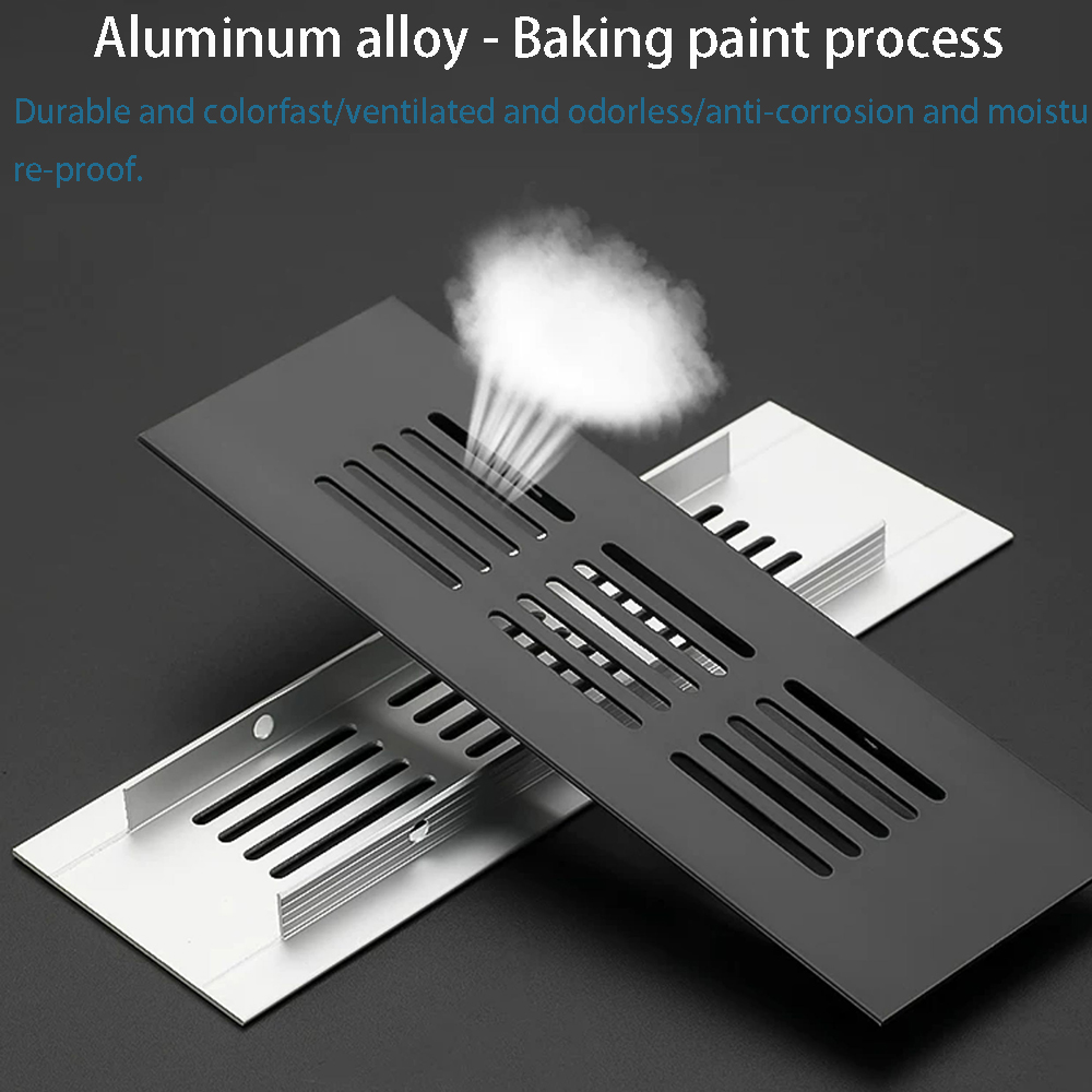 1Pcs Width 50/60/80/100/150mm  - Ventilation Grille Aluminum 评论和价格