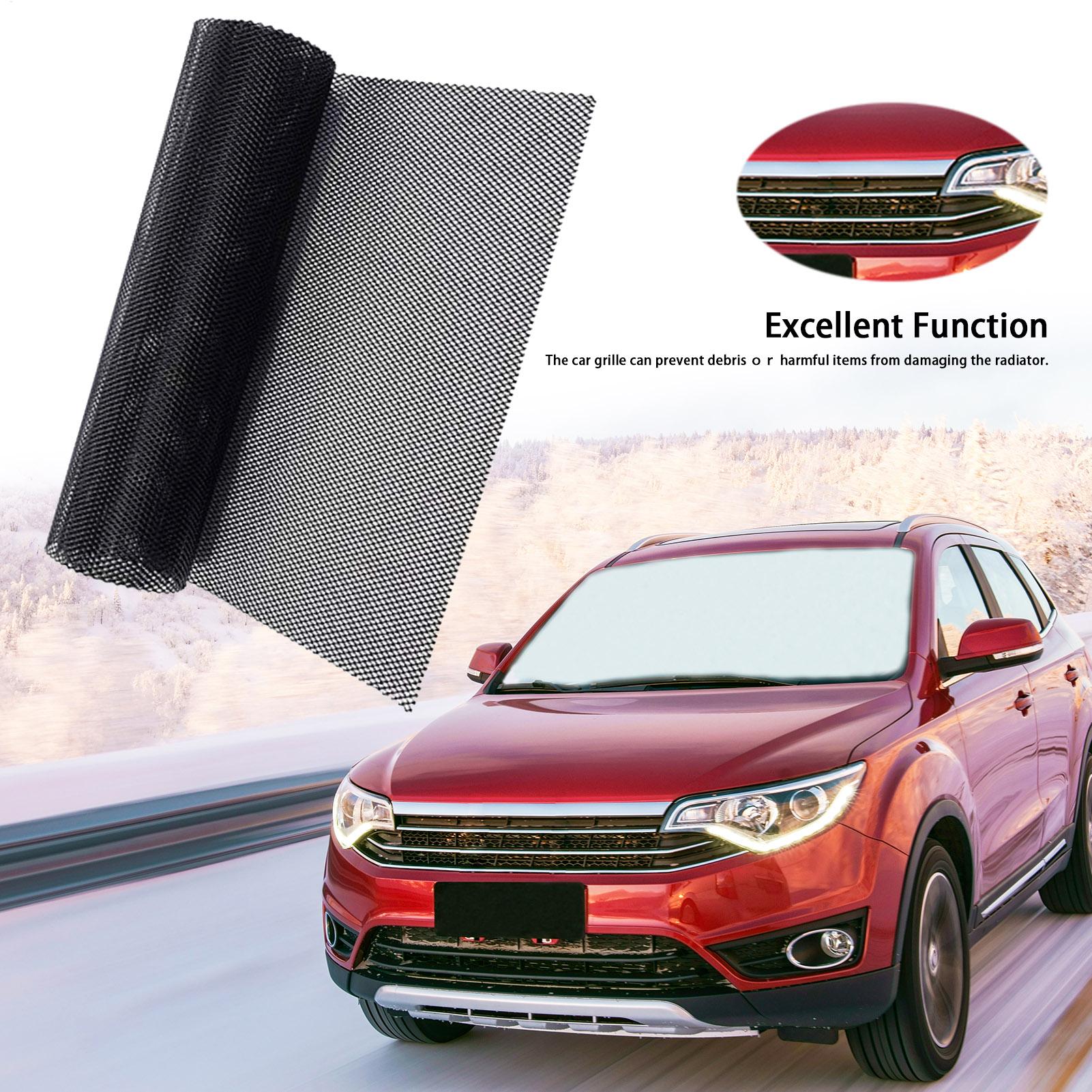 Universal Car Grill Mesh Hood  - Ventilation Grille Aluminum 评论和价格