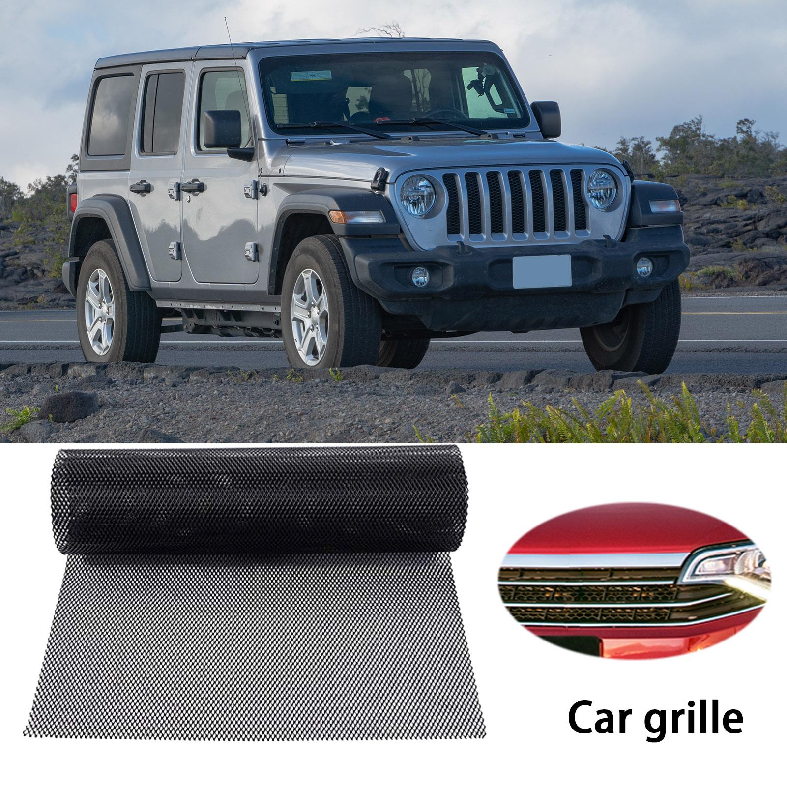 Universal Car Grill Mesh Hood  - Ventilation Grille Aluminum 评论和价格