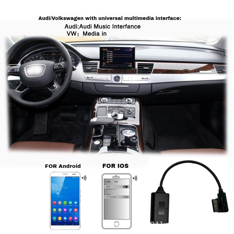 AUX to Bluetooth for MMI Bluet - Mdi Cable 评论和价格