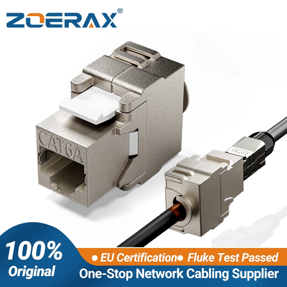 ZoeRax Keystone Module Jacks C - Rj45 Jack 评论和价格