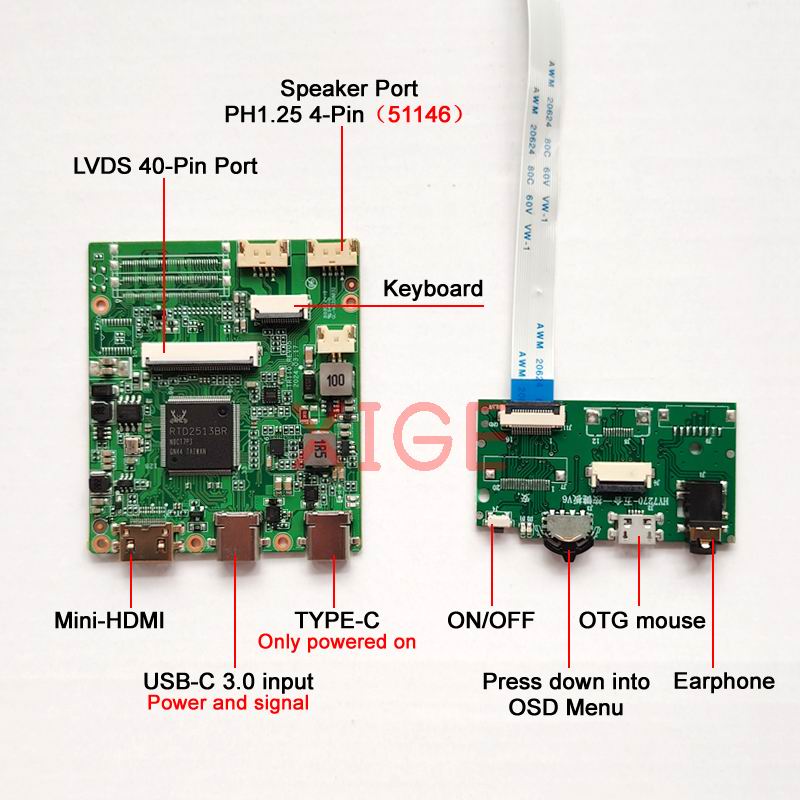 Fit N173HGE-L11/L21 USB Micro  - Mdi Cable 评论和价格