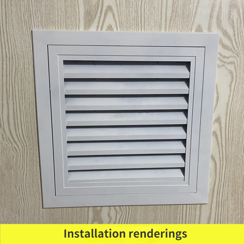 Aluminum alloy exhaust shutter - Ventilation Grille Aluminum 评论和价格