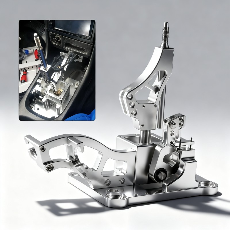 Aluminum Billet Shifter Box Ge - Knob Aluminum 评论和价格
