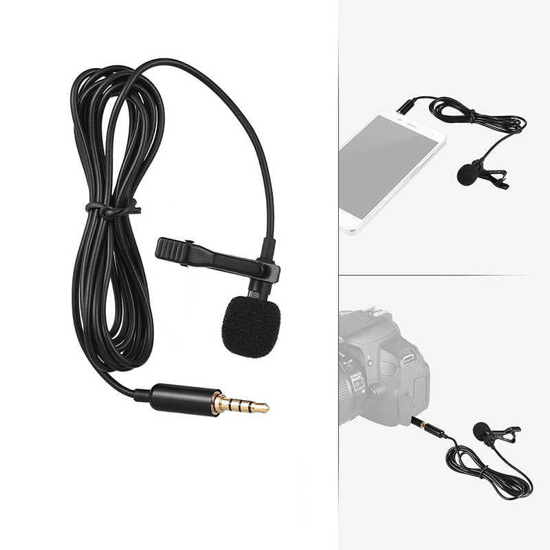 1.5m Mini Portable Lavalier Mi - Microphone Capsule 评论和价格