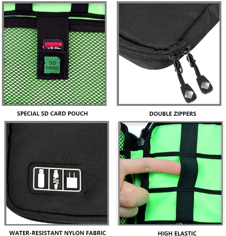 Cable Organizer Storage Bags S - Diy Headphone 评论和价格